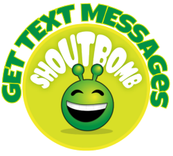 Shoutbomb - get text messages